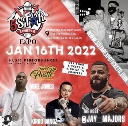 5 Star Barber EXPO- Jan 16, 2022