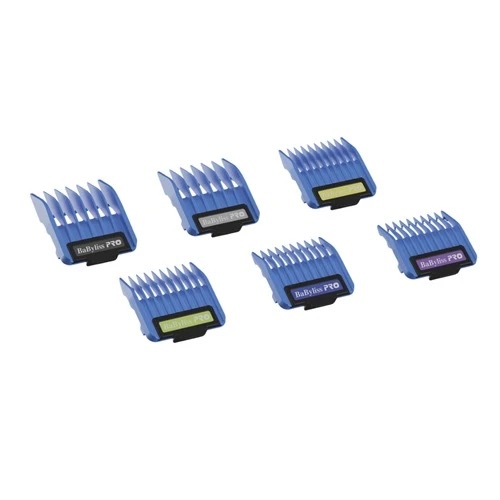 BaByliss PRO 6 Magnet Blue Clipper Guards